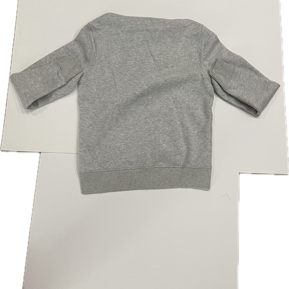 Hunter grey/gray Michael okra zip up hoodie - Picture 3 of 4